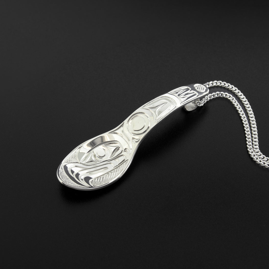 Eagle Spoon - Silver Pendant