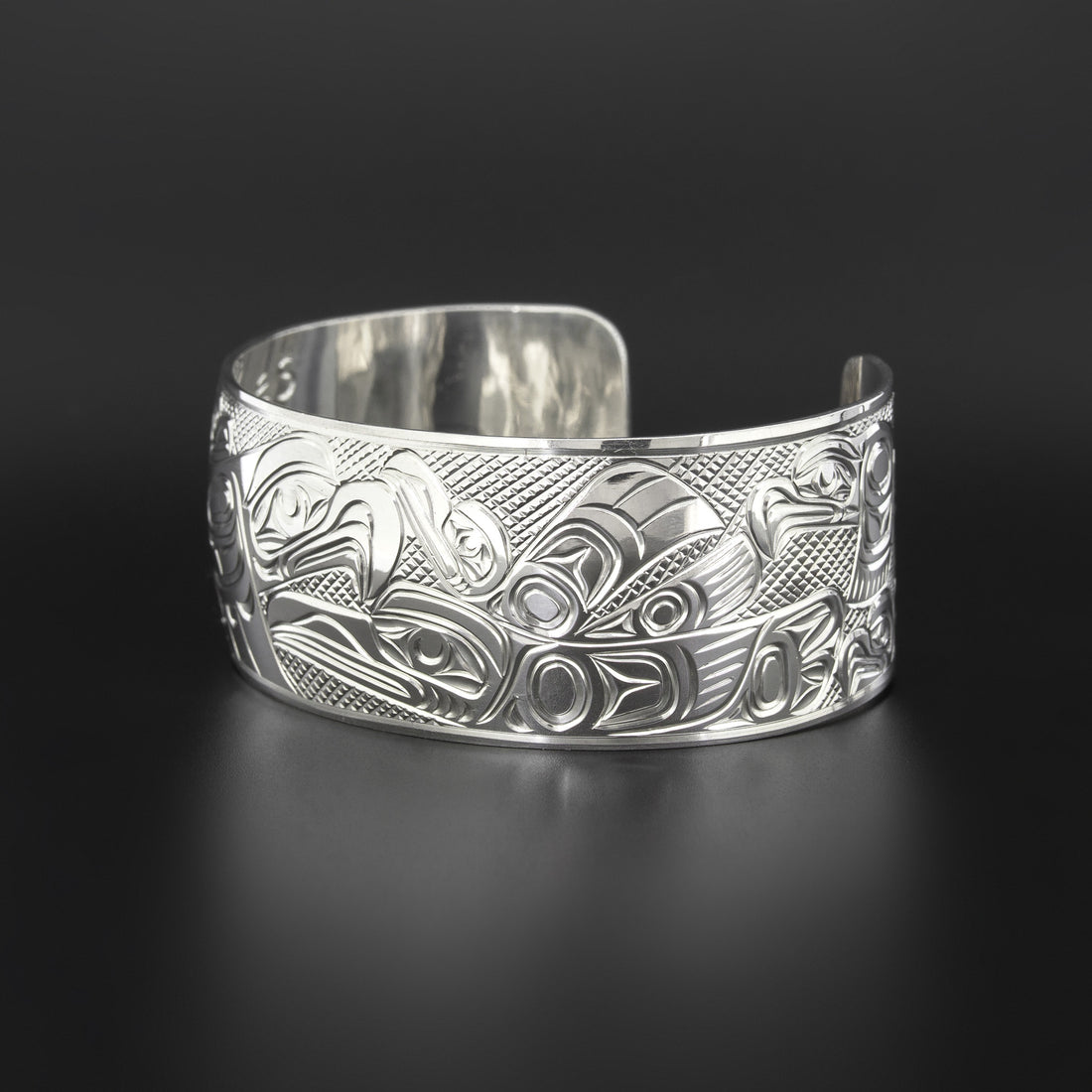 Eagles and Ravens - Silver Bracelet