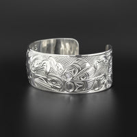 Eagles and Ravens - Silver Bracelet