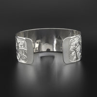Eagles and Ravens - Silver Bracelet
