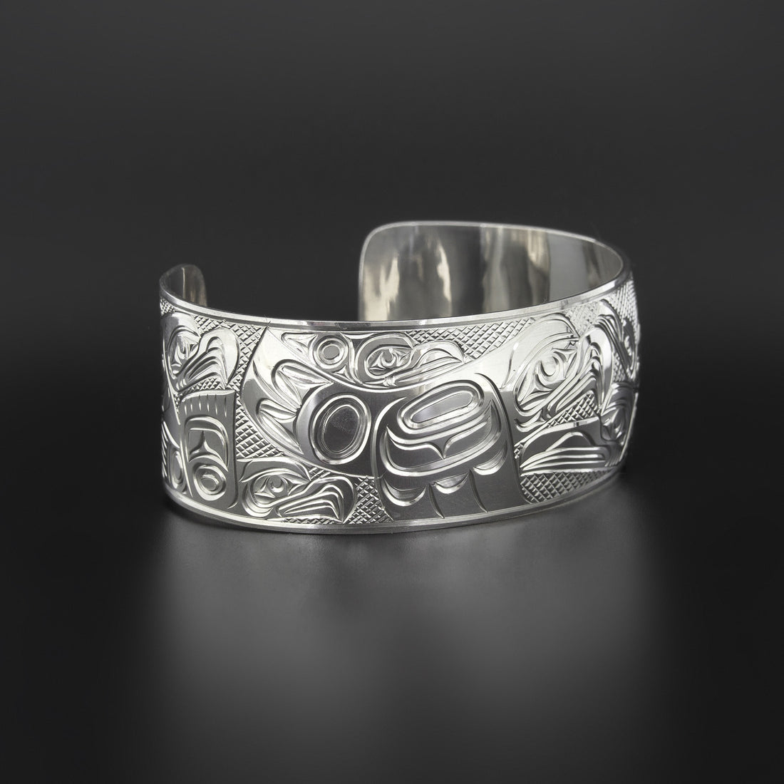 Eagles and Ravens - Silver Bracelet