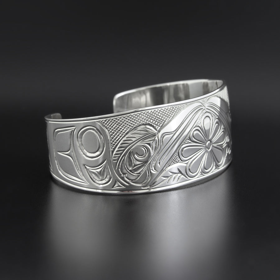 Hummingbirds - Silver Bracelet