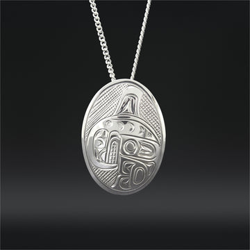 Killerwhale - Silver Pendant