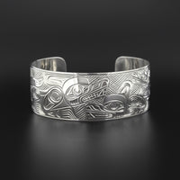 Wolves - Silver Bracelet