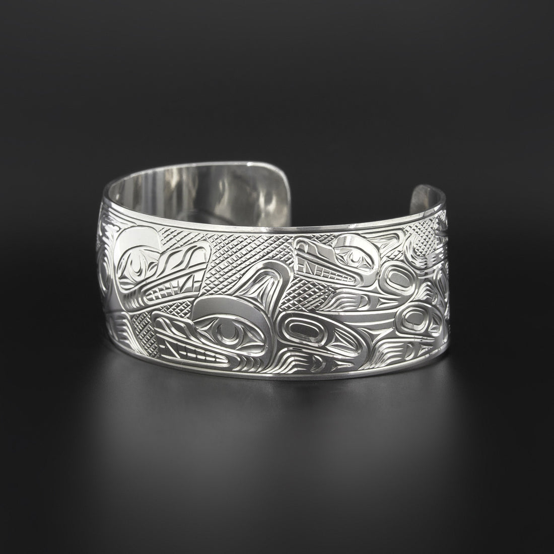 Wolves - Silver Bracelet