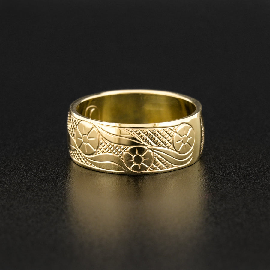 Hummingbird - 14k Gold Ring