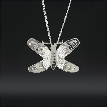 Butterfly - Silver Pendant