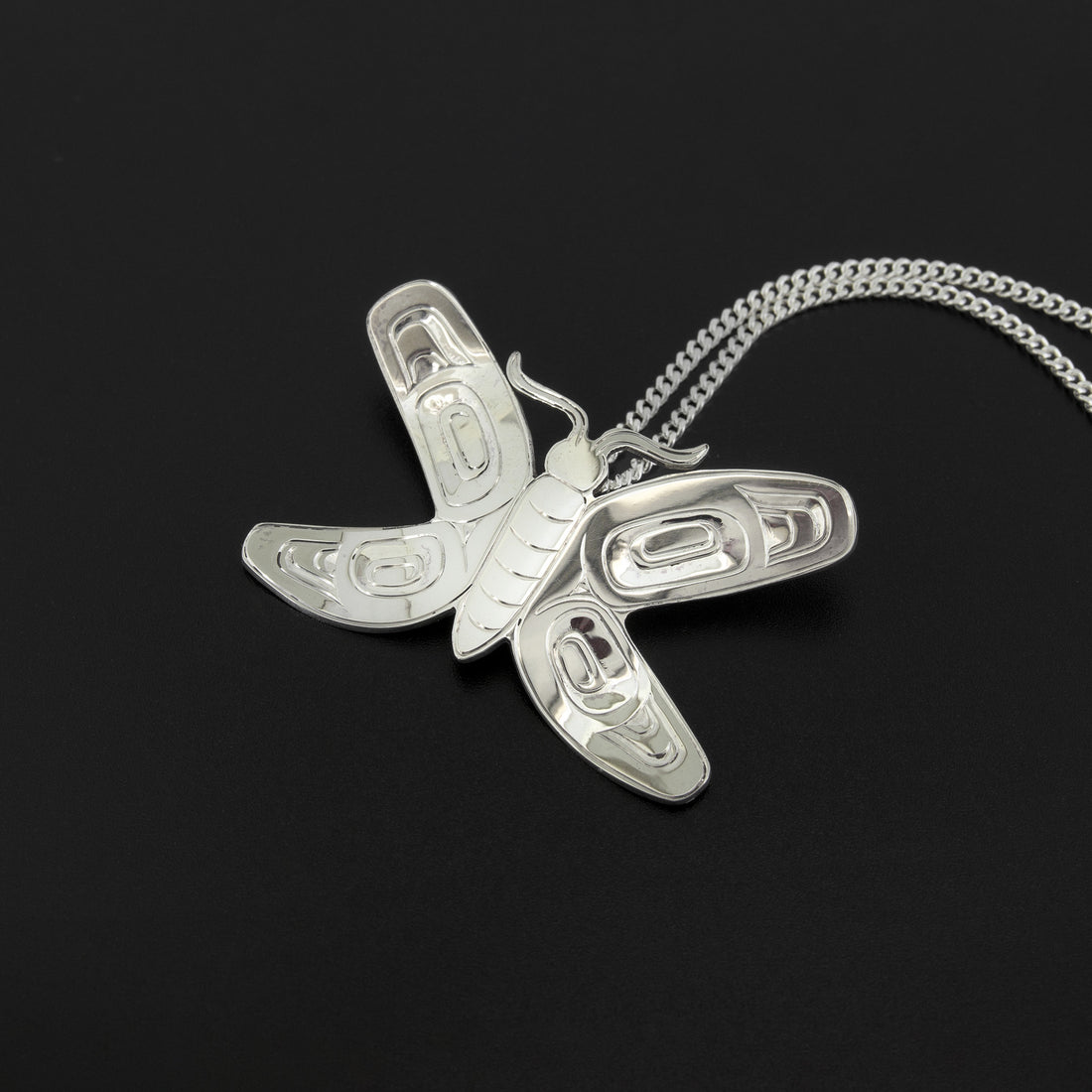 Butterfly - Silver Pendant