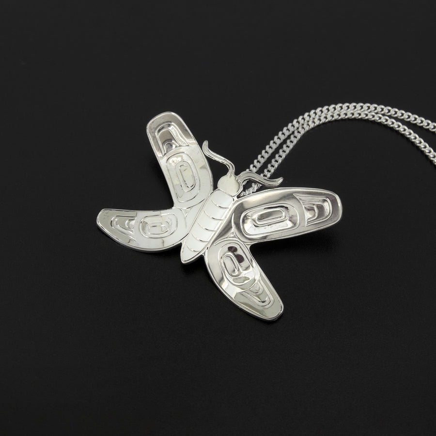 Butterfly - Silver Pendant