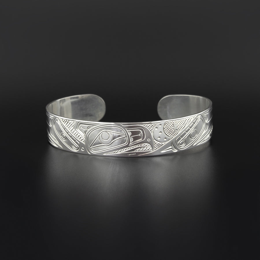 Eagle Woman - Silver Bracelet
