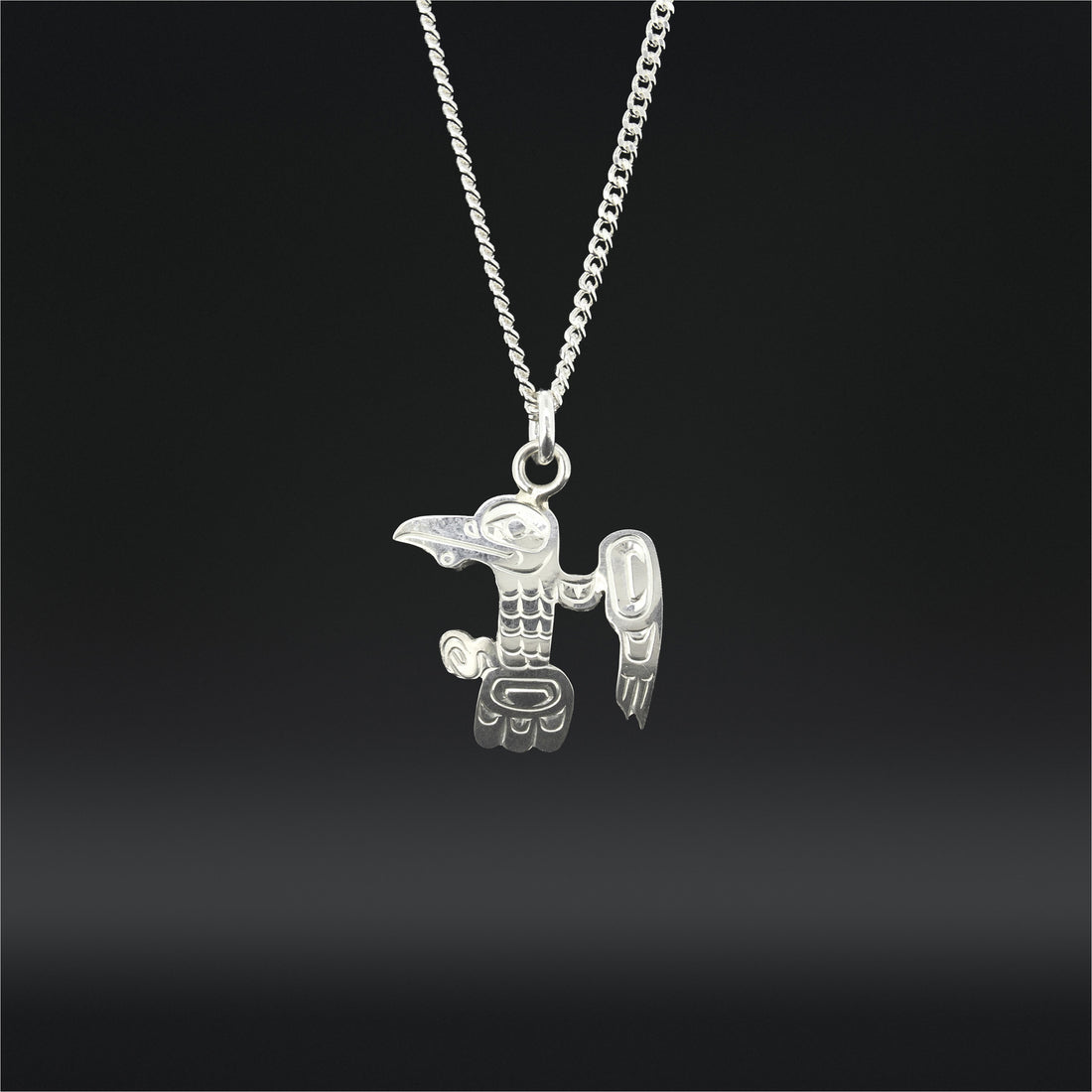 Hummingbird - Silver Pendant