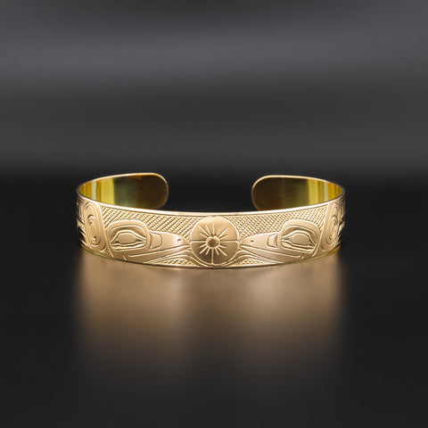 Hummingbirds - 14k Gold Bracelet