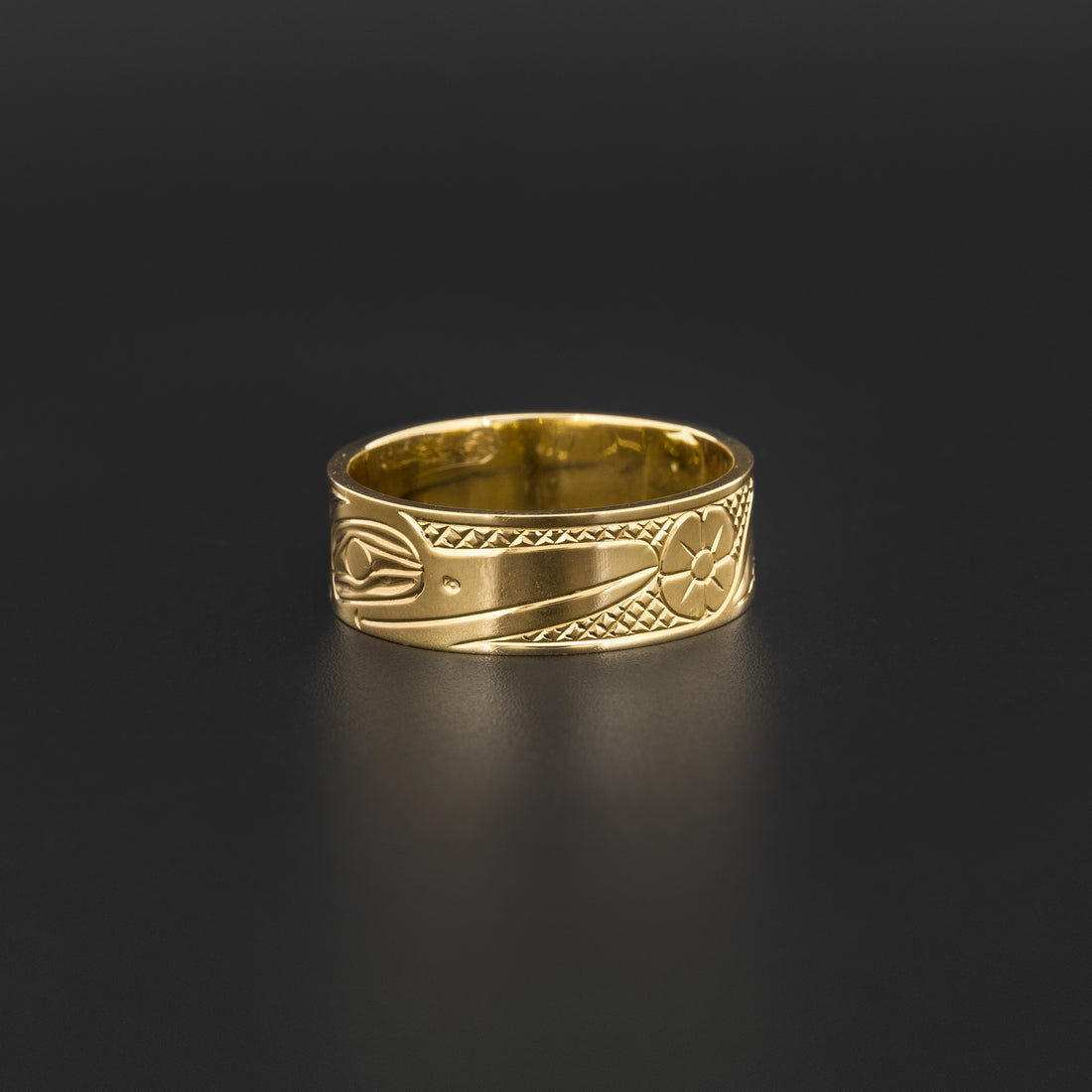 Hummingbird - 14k Gold Ring