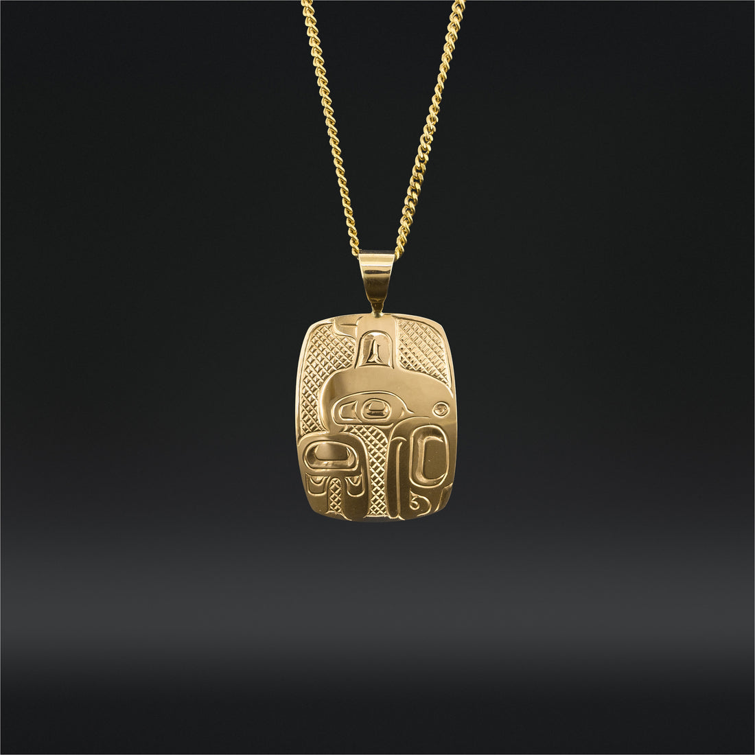 Killerwhale - 14k Gold Pendant
