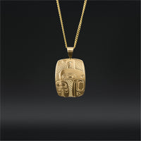 Killerwhale - 14k Gold Pendant