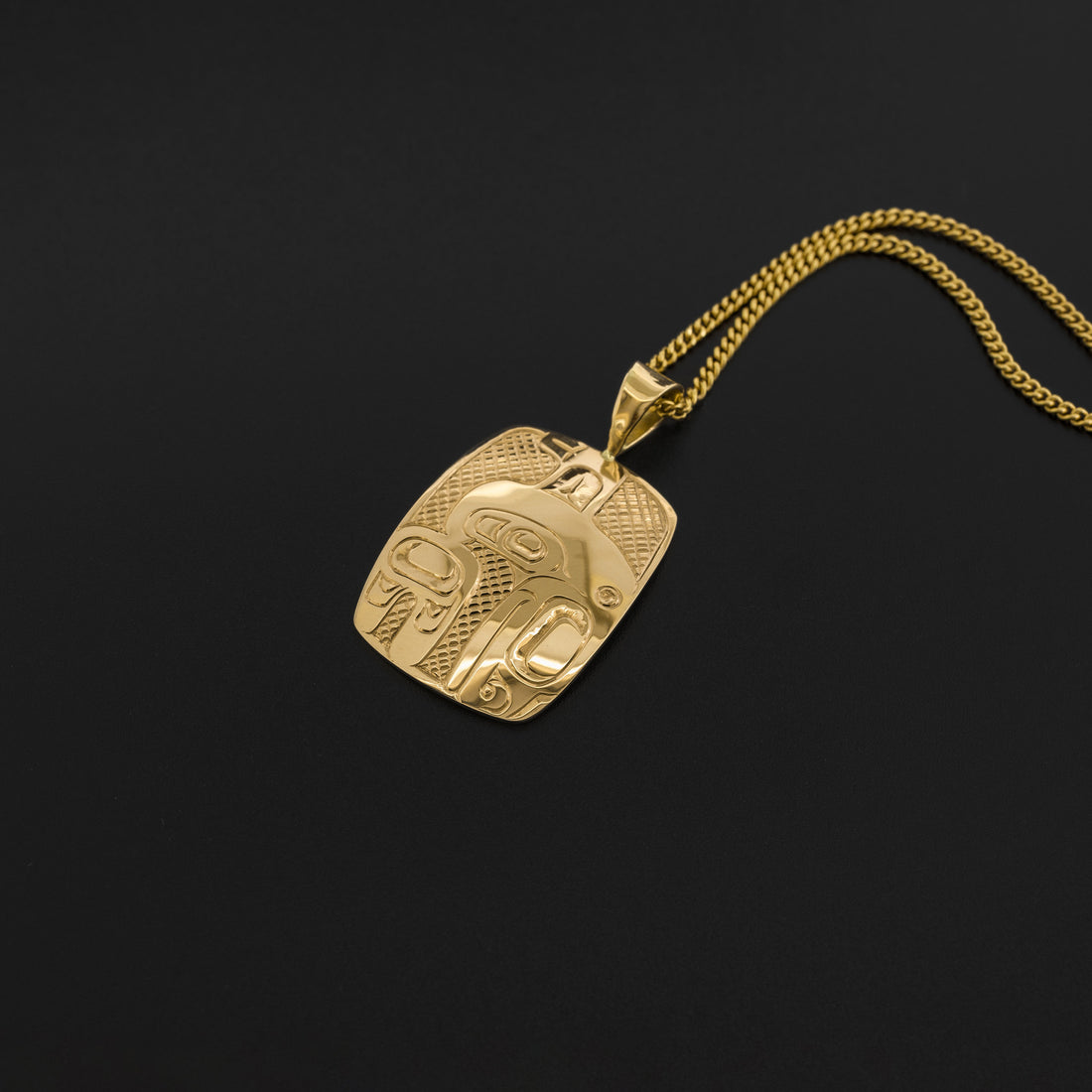 Killerwhale - 14k Gold Pendant