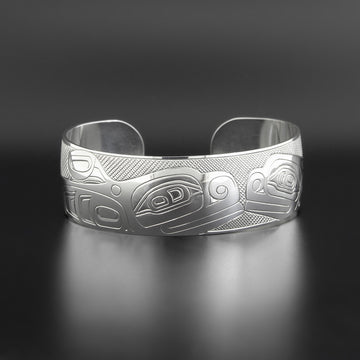 Killerwhales - Silver Bracelet