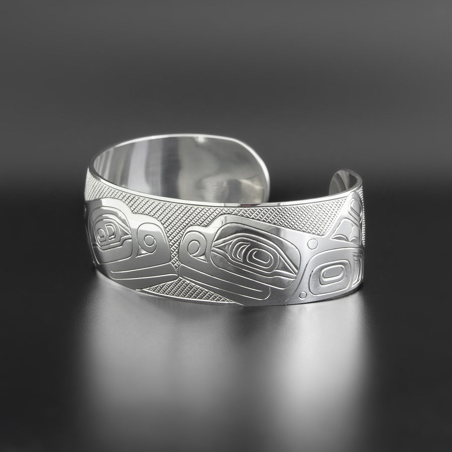 Killerwhales - Silver Bracelet