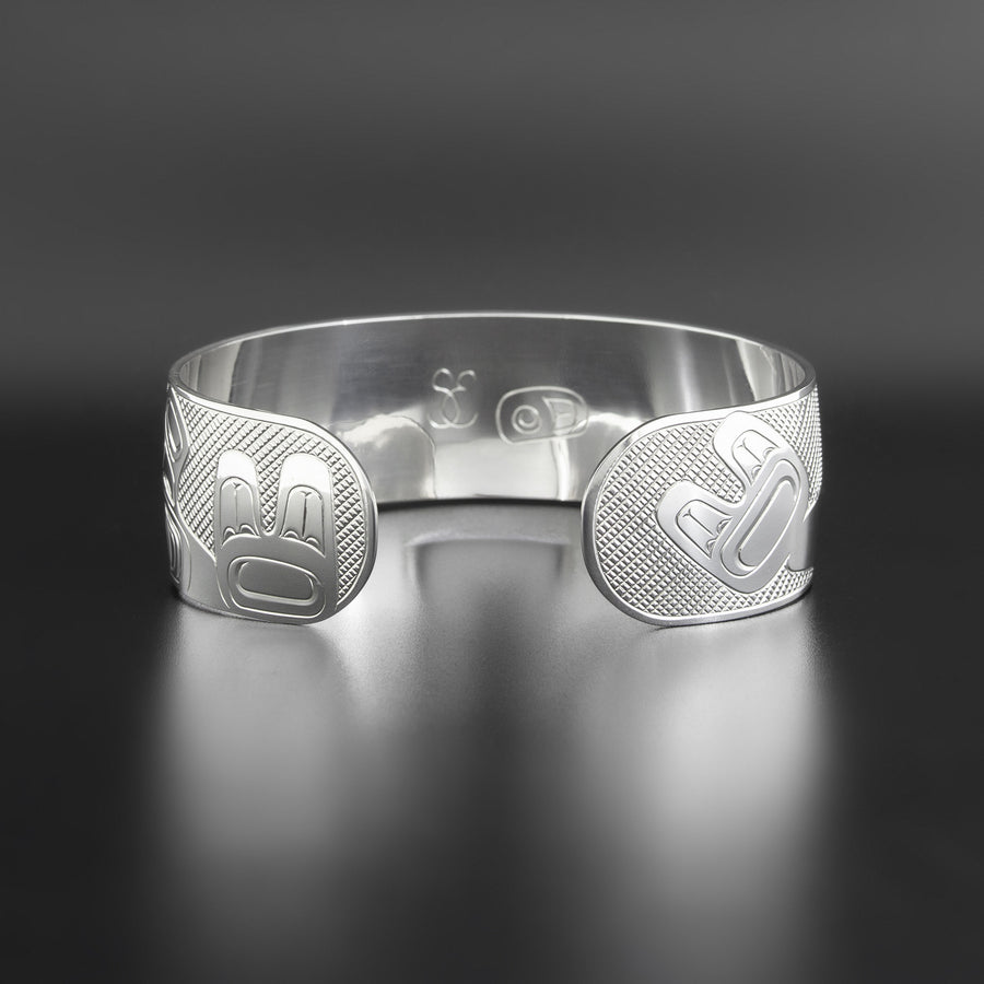 Killerwhales - Silver Bracelet