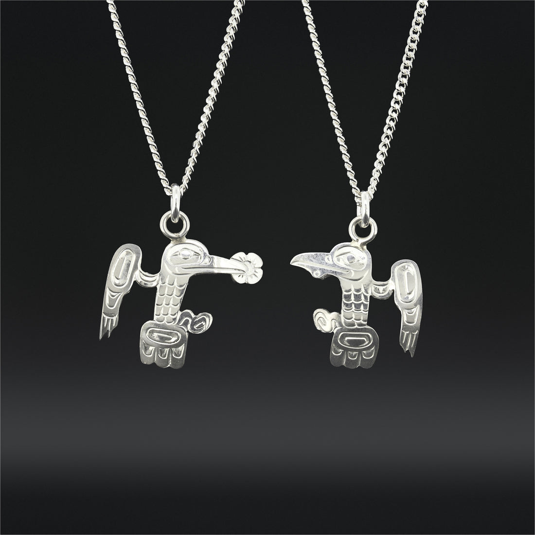 Hummingbird - Silver Pendant