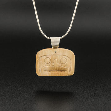 Spirit FaceMastodon Ivory Pendant