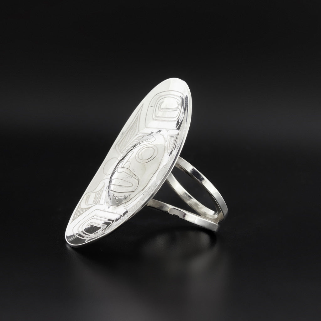 Moon - Silver Ring