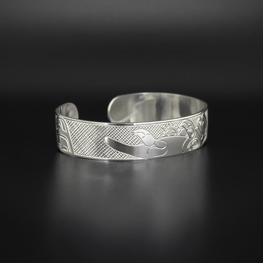 On the Hunt - Silver Bracelet