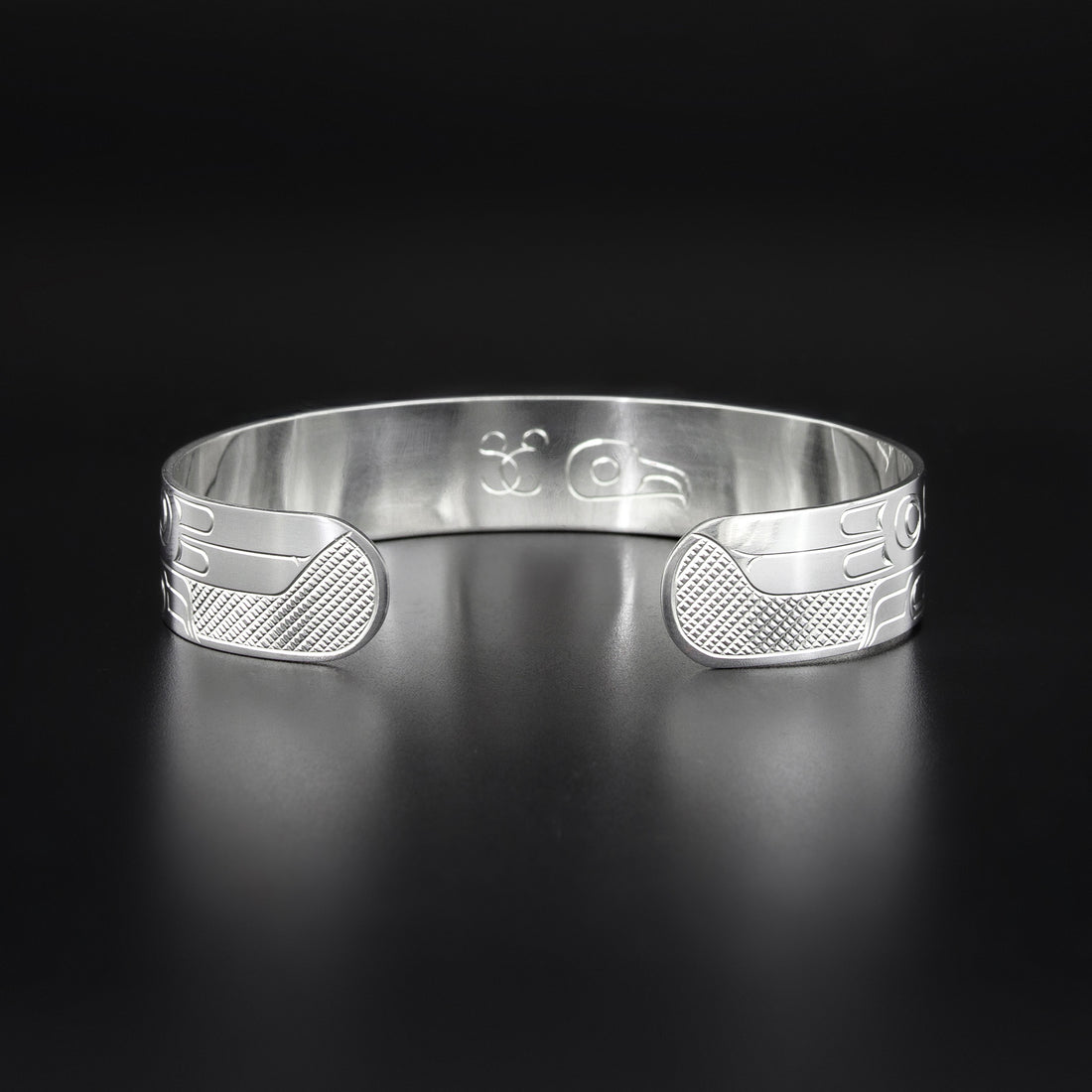Raven and Light - Silver Bracelet