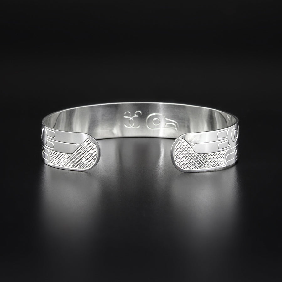 Raven and Light - Silver Bracelet