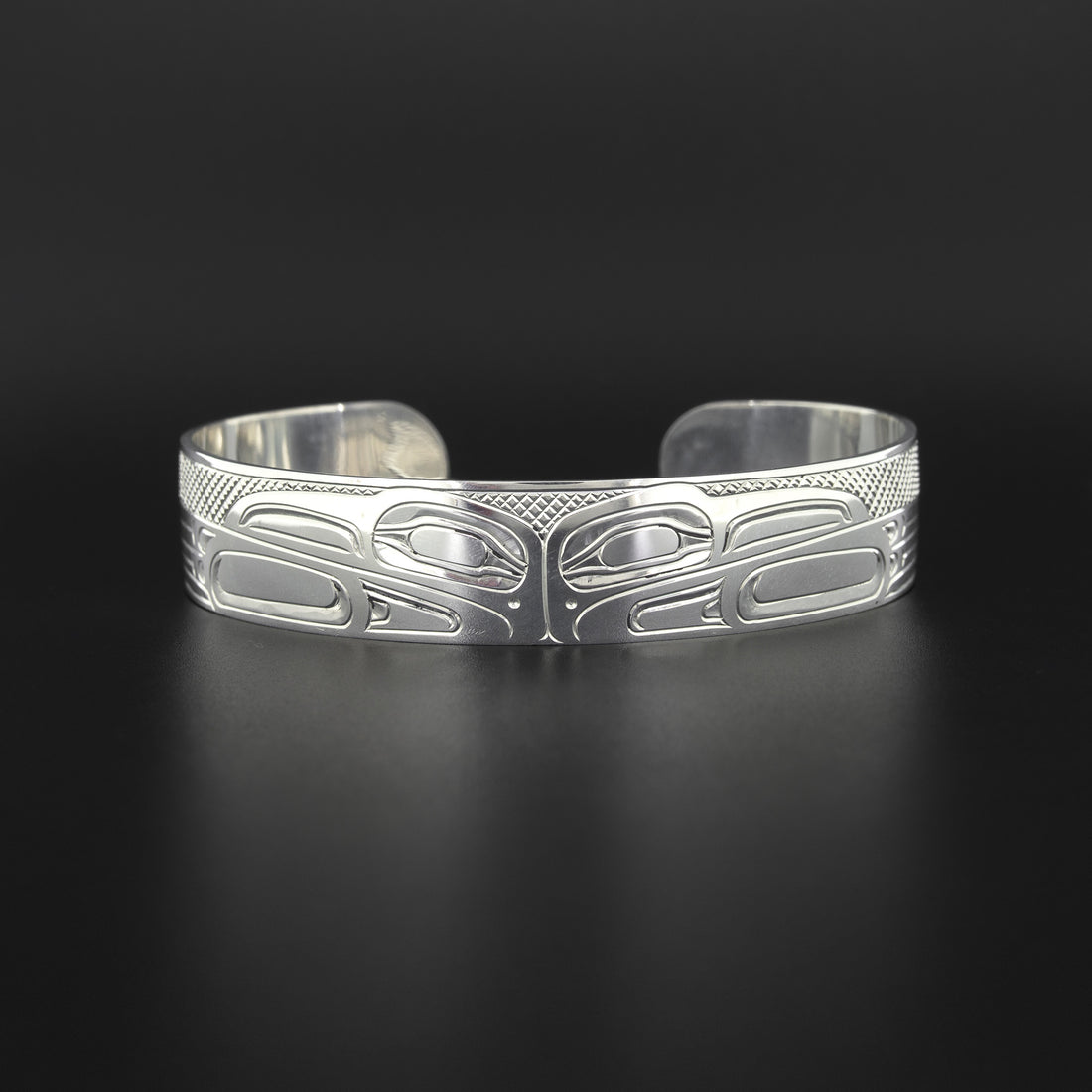 Ravens - Silver Bracelet