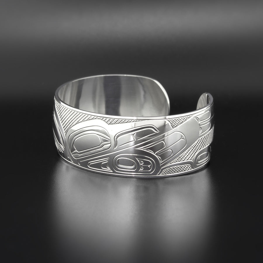 Ravens - Silver Bracelet