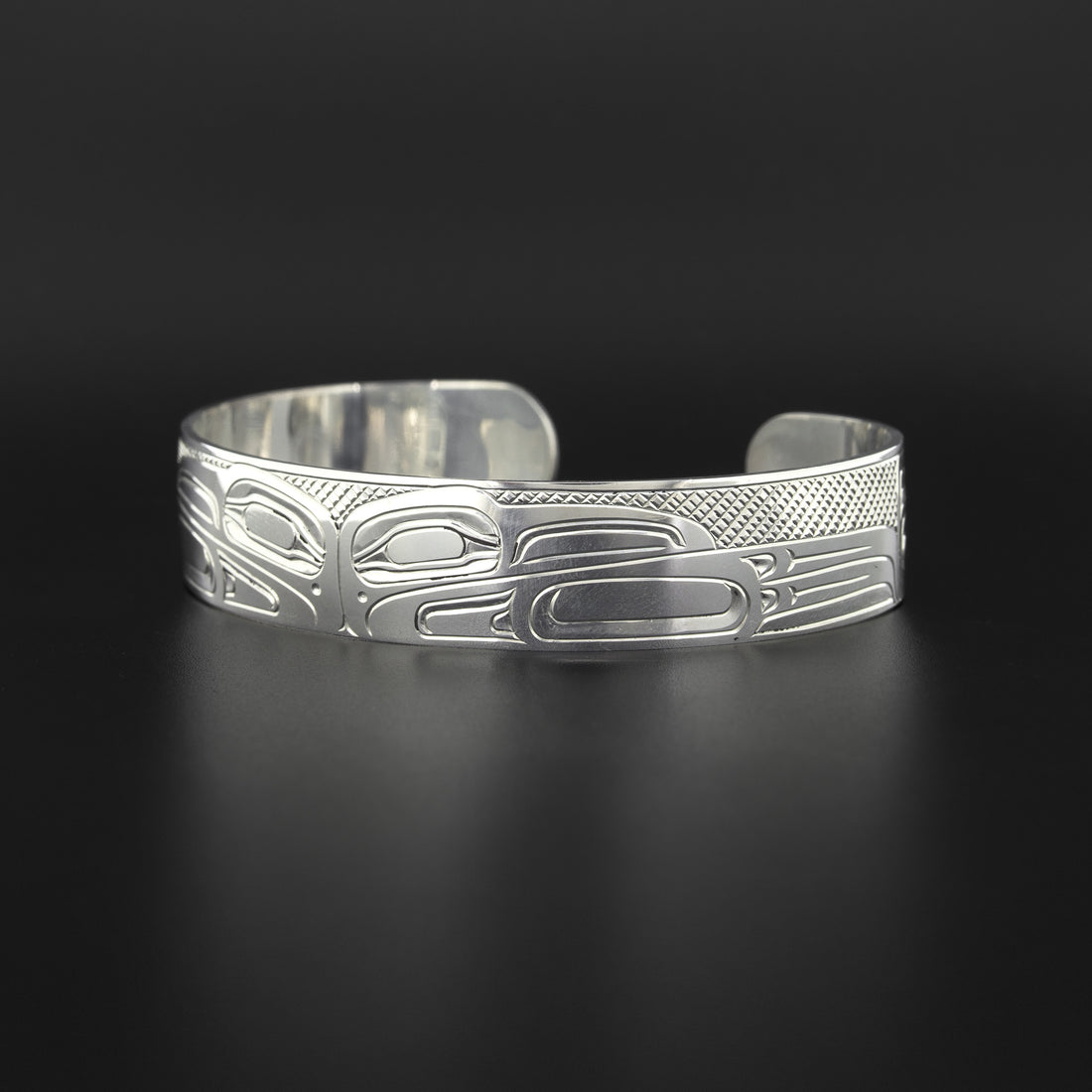 Ravens - Silver Bracelet