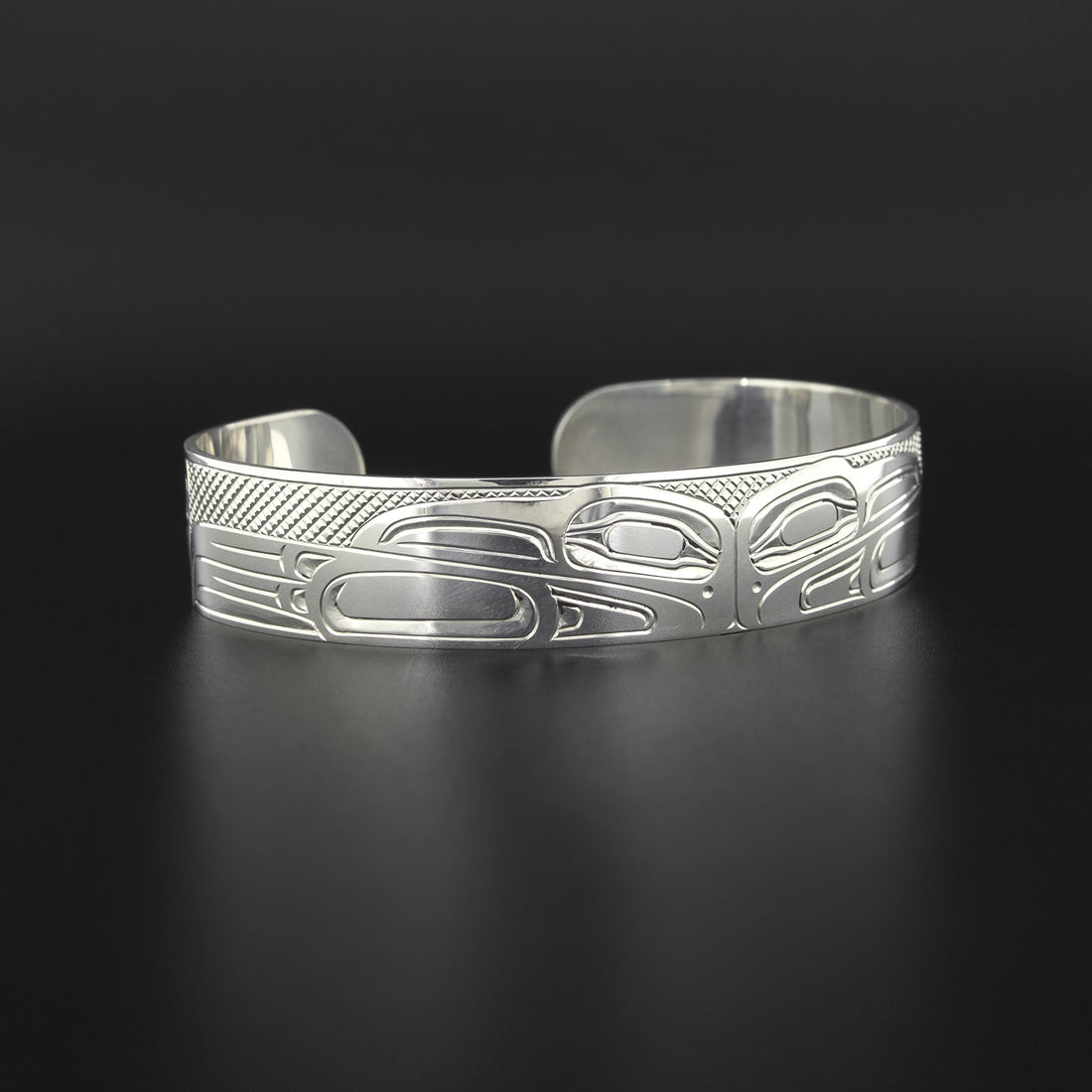 Ravens - Silver Bracelet