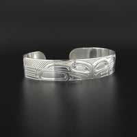 Ravens - Silver Bracelet