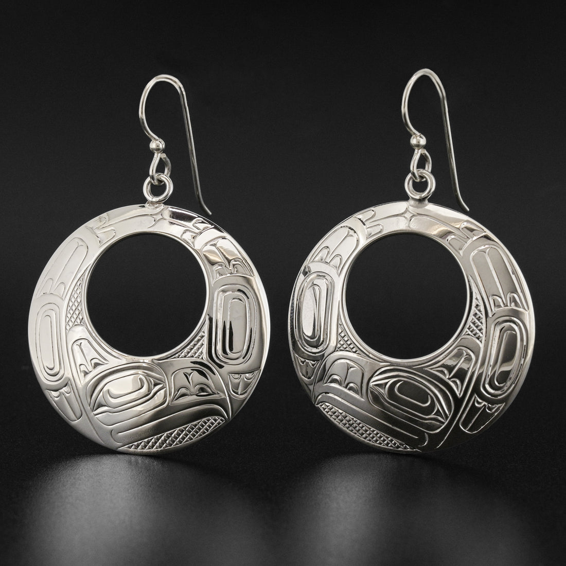 Eagle - Silver Earrings