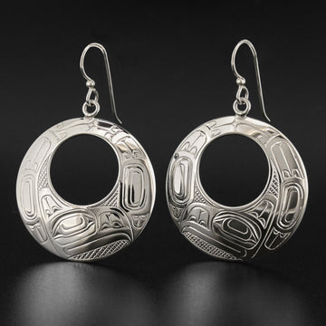 Eagle - Silver Earrings