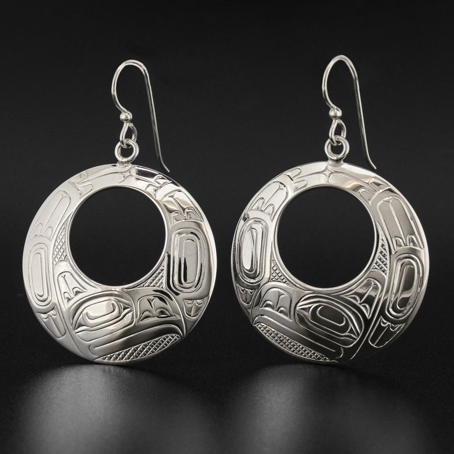 Eagle - Silver Earrings