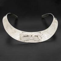 Hlk'yan k'uust'anaay (The Frog) - Silver Collar Necklace