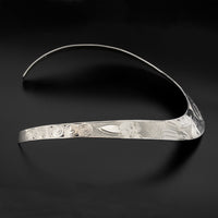 Hlk'yan k'uust'anaay (The Frog) - Silver Collar Necklace