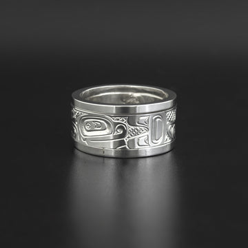Travelling Together - Silver Spinner Ring