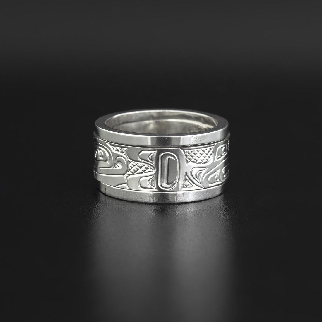 Travelling Together - Silver Spinner Ring