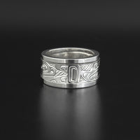 Travelling Together - Silver Spinner Ring