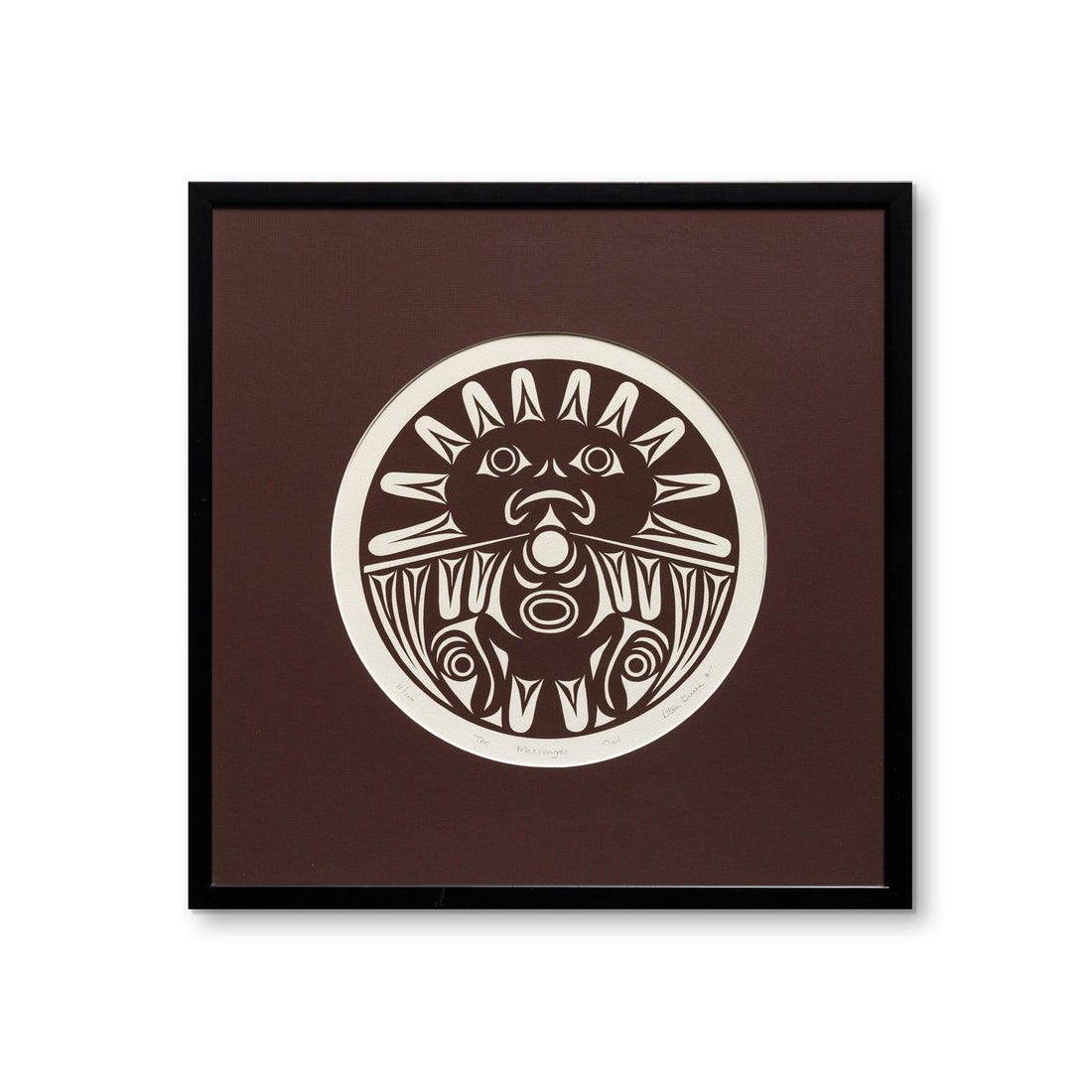 The Messenger Owl - Framed Limited Edition Print