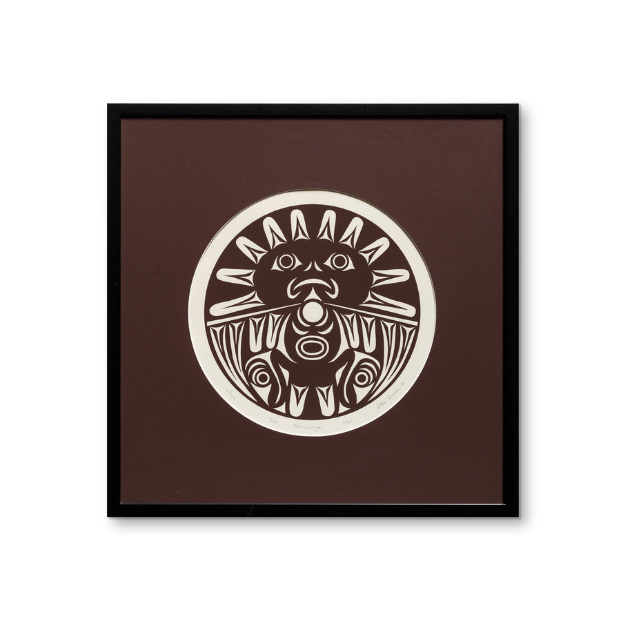 The Messenger Owl - Framed Limited Edition Print
