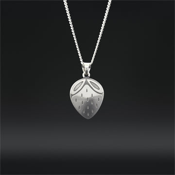 Heart Berry - Silver Pendant