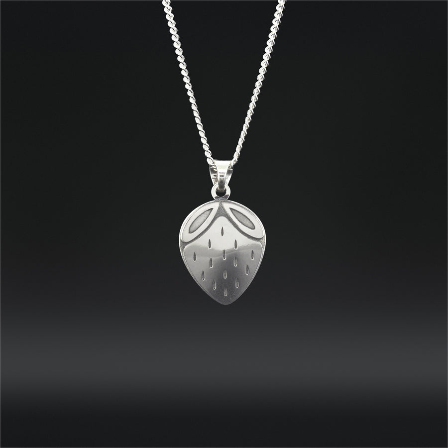 Heart Berry - Silver Pendant