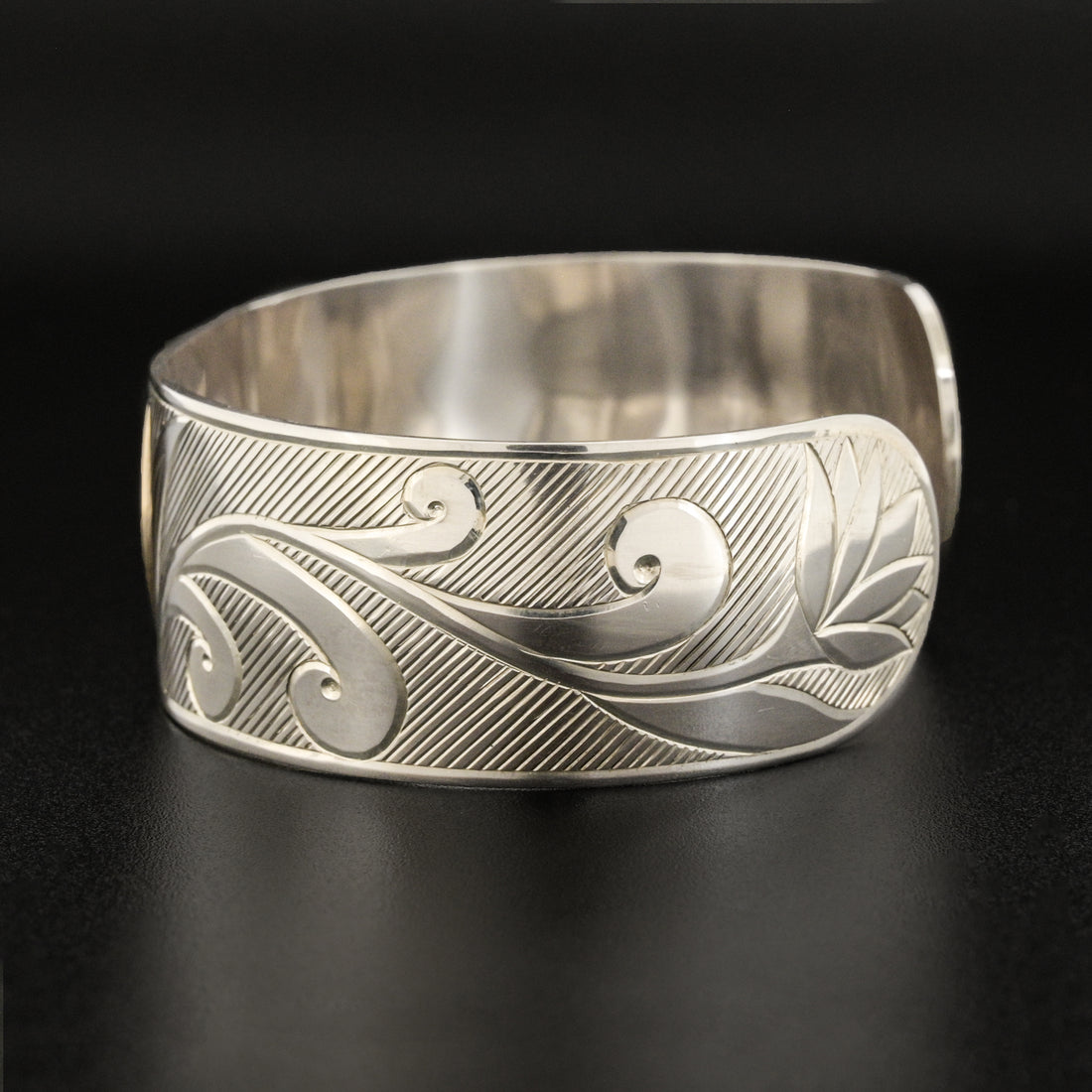 Floral MemoriesSilver Bracelet with 14k Gold