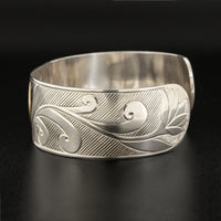 Floral MemoriesSilver Bracelet with 14k Gold