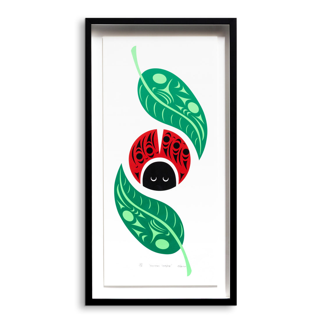 Cowichan Ladybug - Framed Limited Edition Print