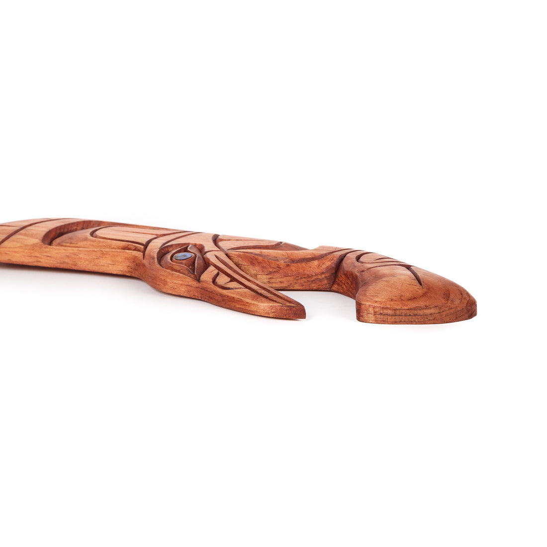 Hummingbird - Pine Carving with Abalone